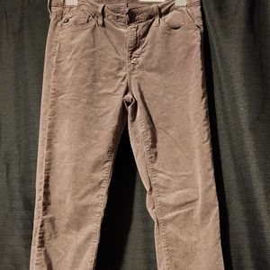 Anthropologie Stevie Slim Straight Dusty purple